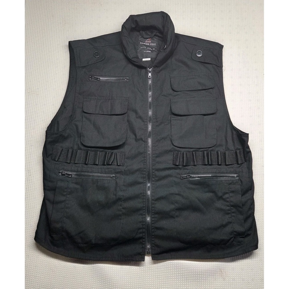 Rothco Tactical Hooded Ranger Vest XL Ideal for Hunting, Camping, and Hiking